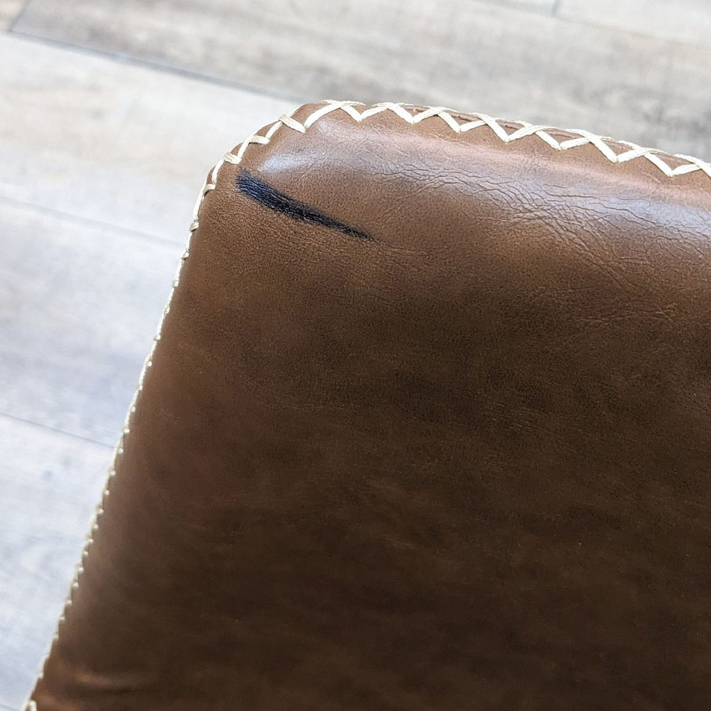 Contemporary Faux Leather Dining Chair