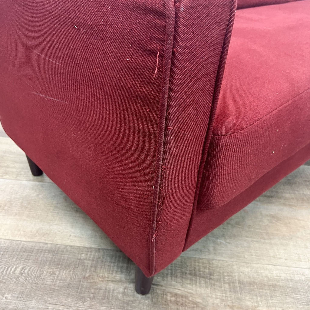 Zinus Red Sofa