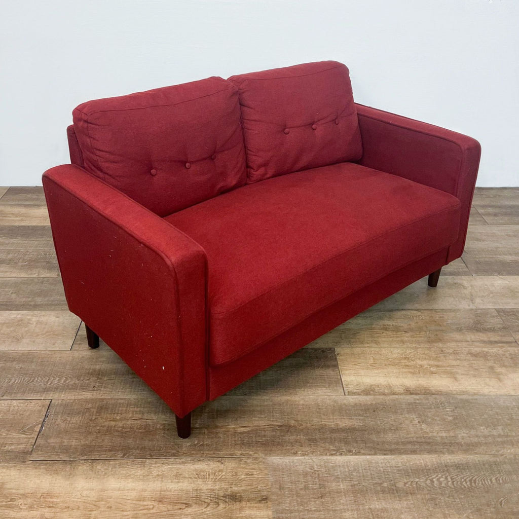 Zinus Red Loveseat
