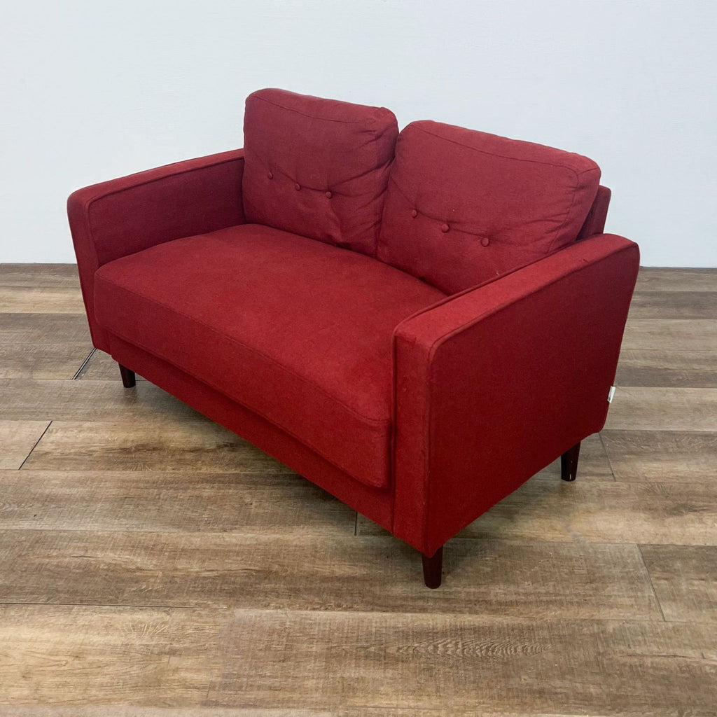 Zinus Red Loveseat