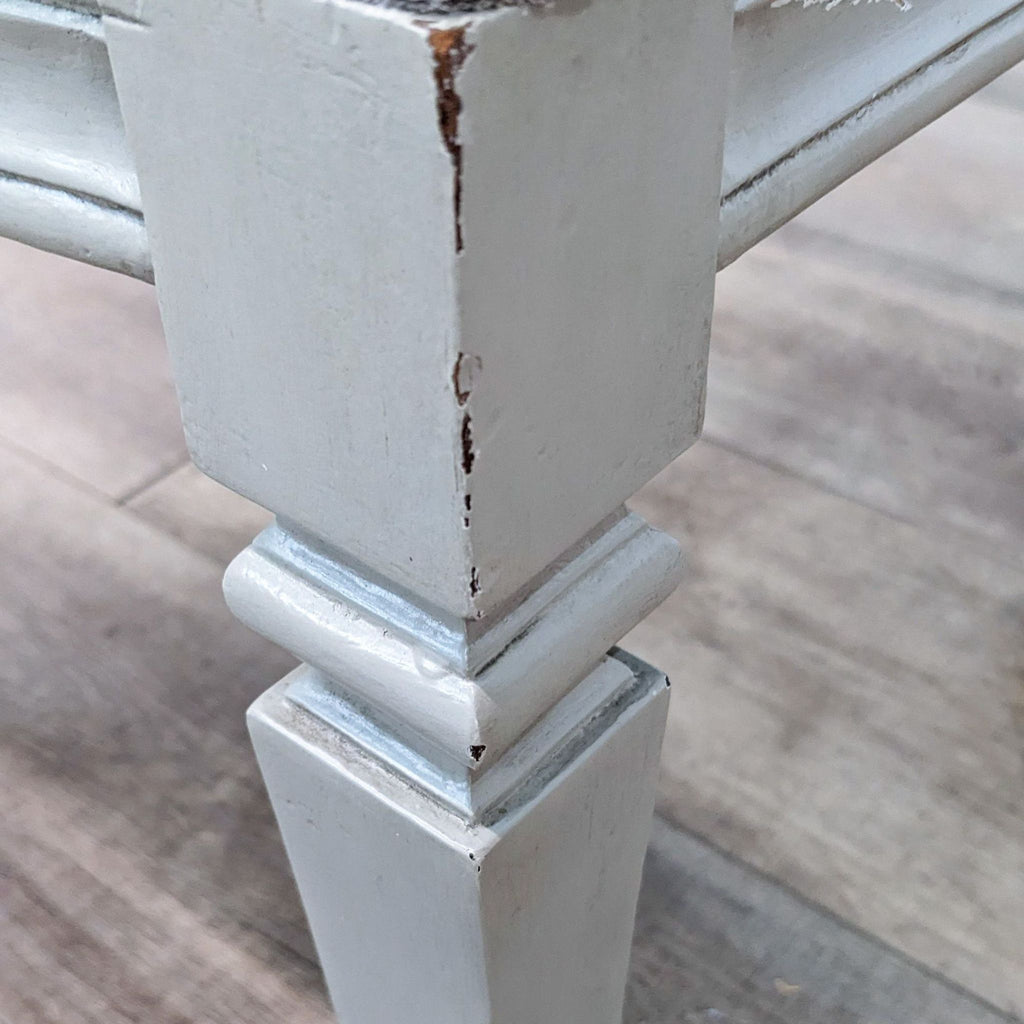 French Country Style Upholstered Side Chair