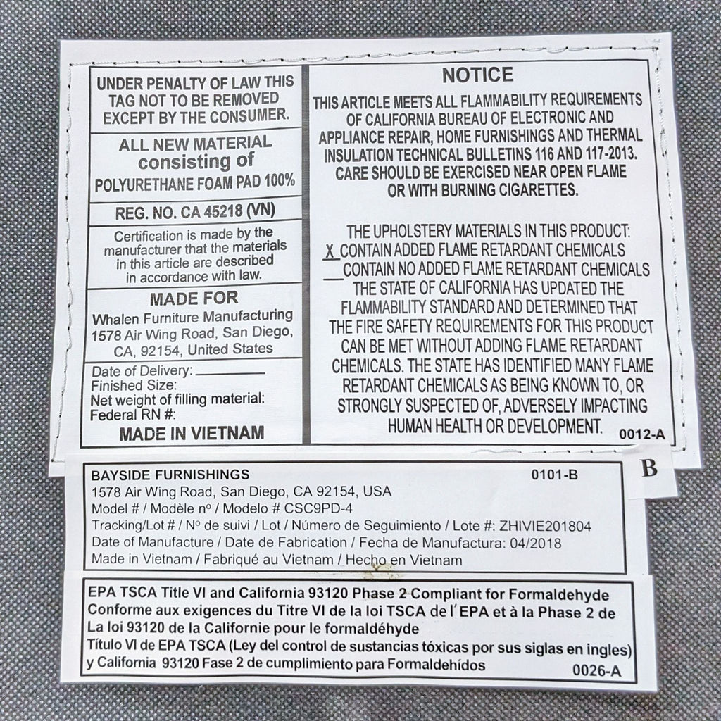 Bayside Furnishings Bolton 9-Piece Farmhouse Style Dining Set