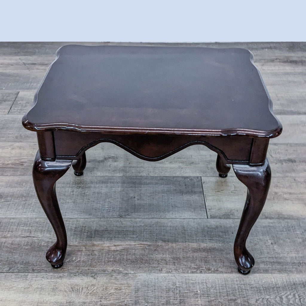 Queen Anne Style End Table