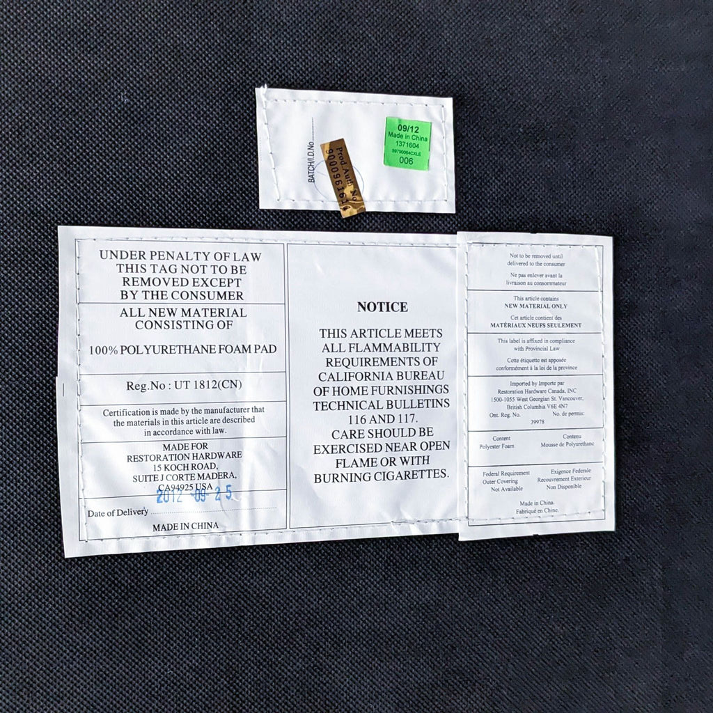 Restoration Hardware Soho Tufted Leather Club Chair