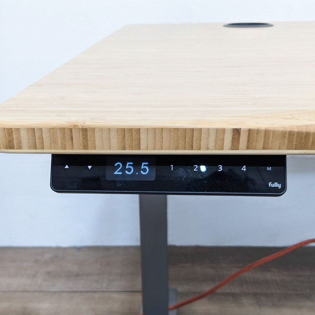 Jarvis Large Curved Front Sit Stand Desk