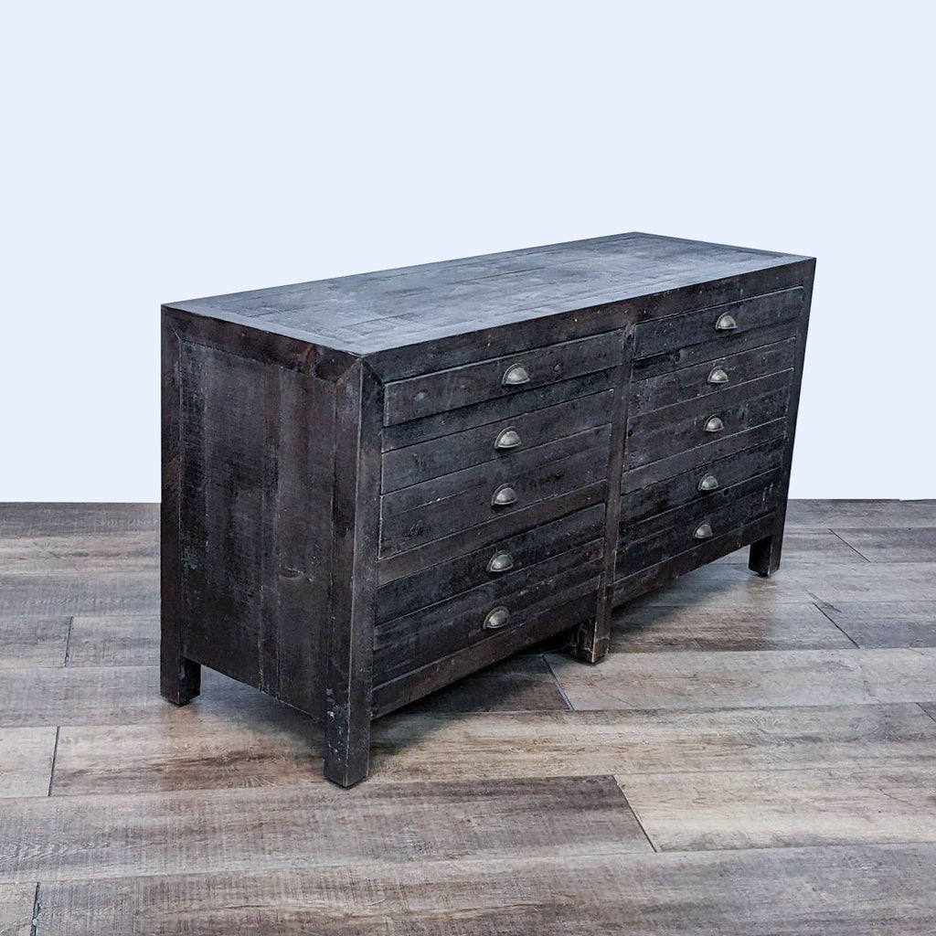 Restoration Hardware Printmakers Console Cabinet