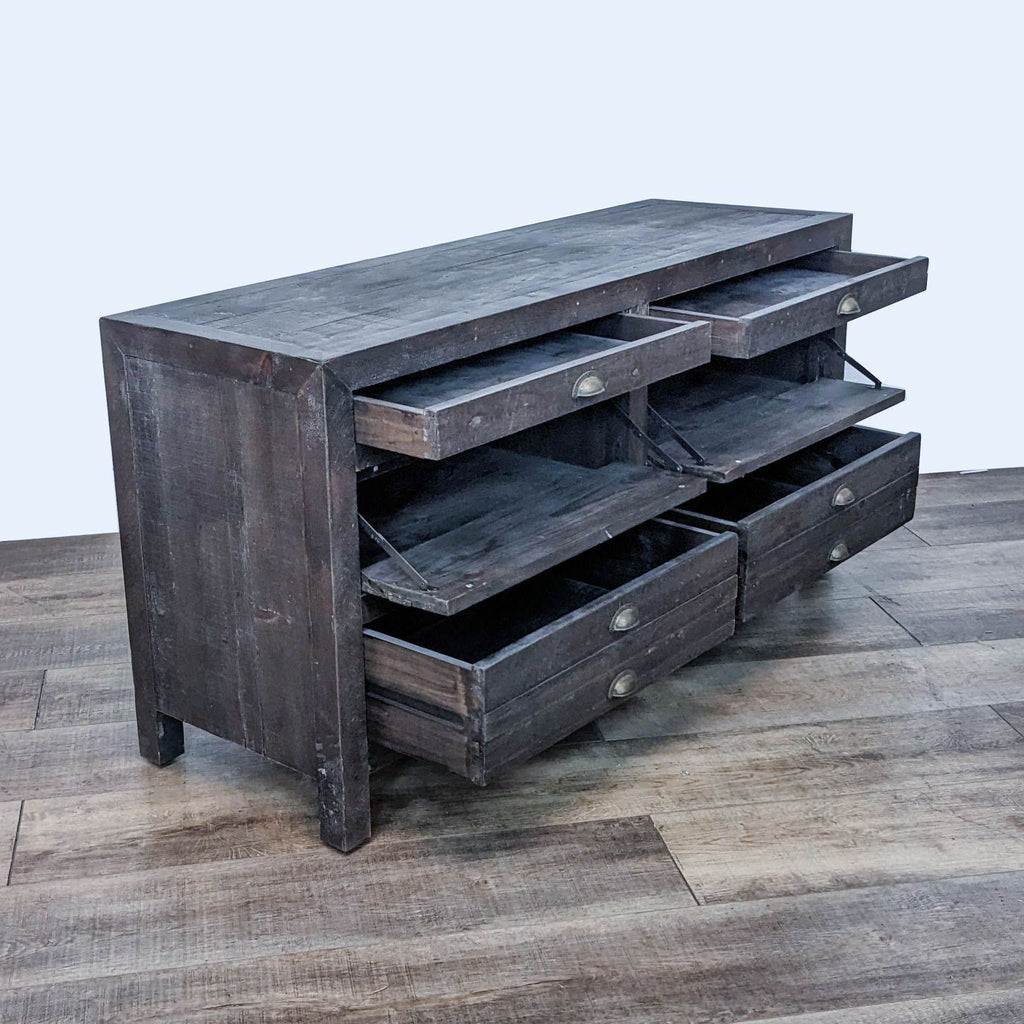 Restoration Hardware Printmakers Console Cabinet