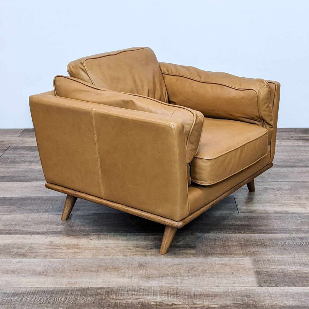 Article Timber Charme Tan Chair