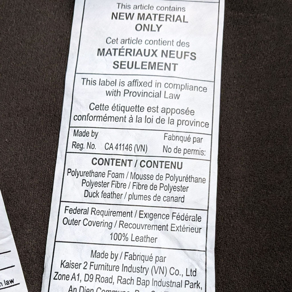 Article Timber Charme Tan Chair