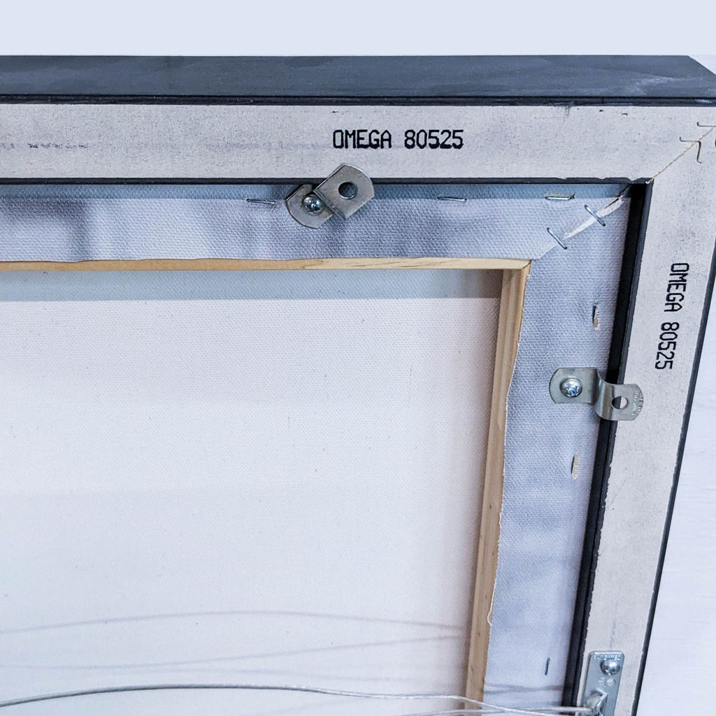 Evening Gown and Feathered Hat, 1960s Art Print on Canvas