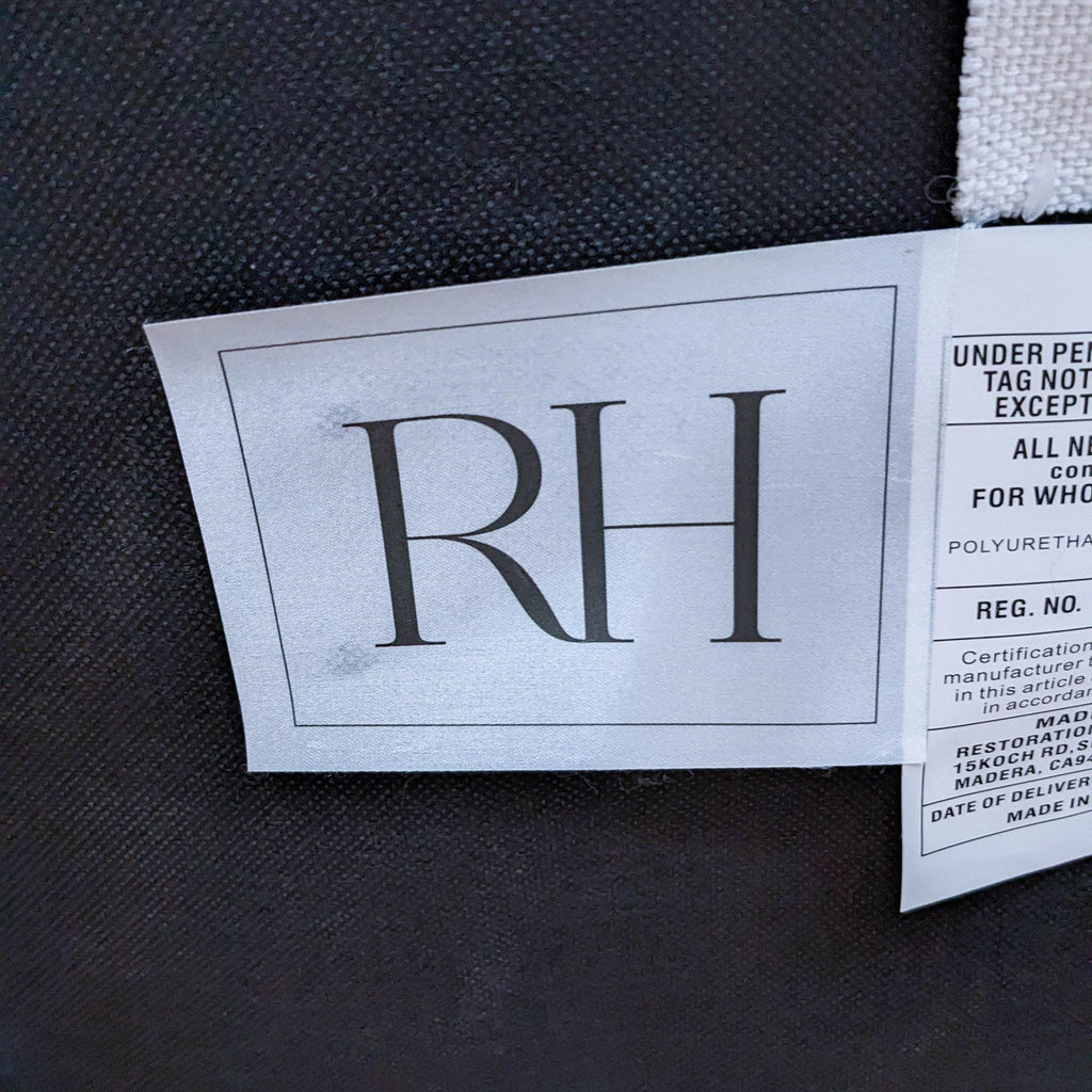 Restoration Hardware Morgan Slope Arm Dining Chair