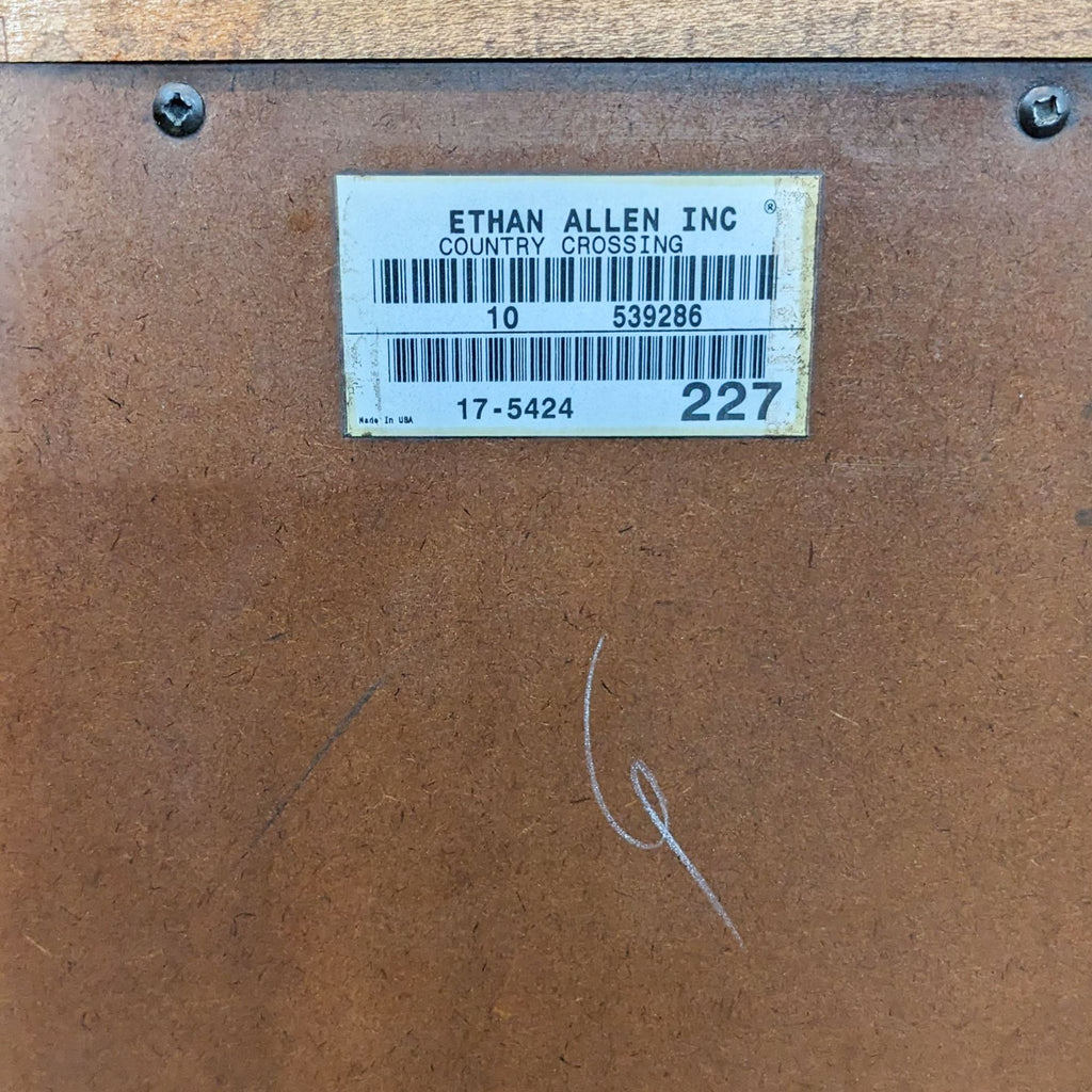 Ethan Allen Country Crossing Traditional 7-Drawer Highboy Dresser