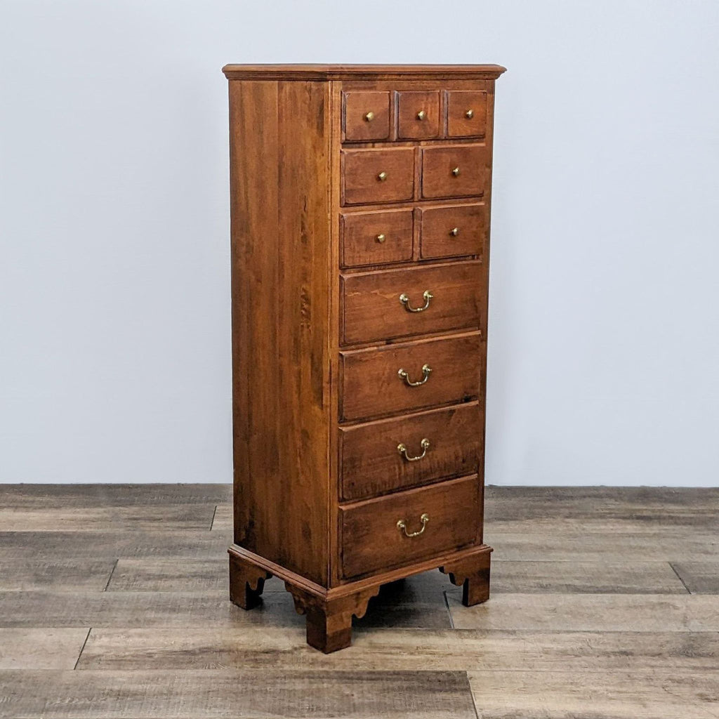 Ethan Allen Country Crossing Traditional 7-Drawer Highboy Dresser