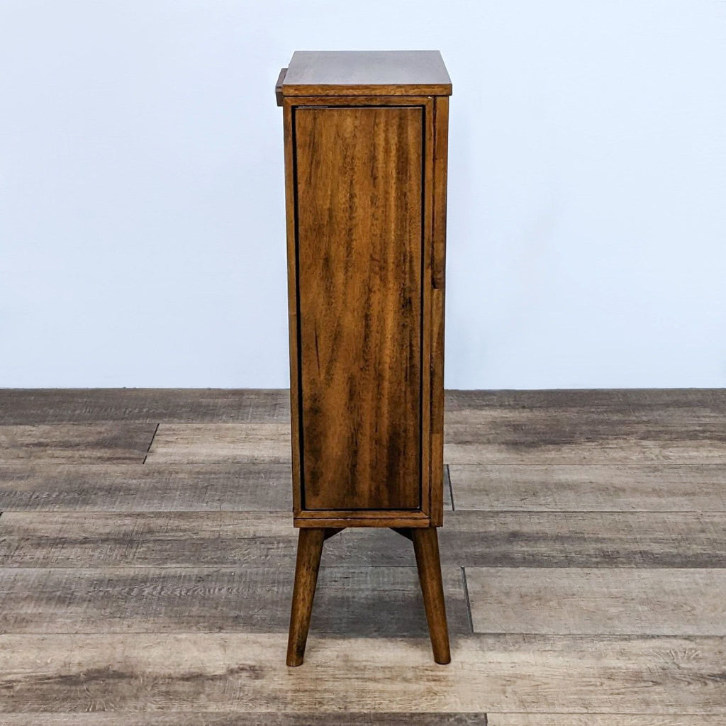 Vintage-Style Wooden Jewelry Armoire