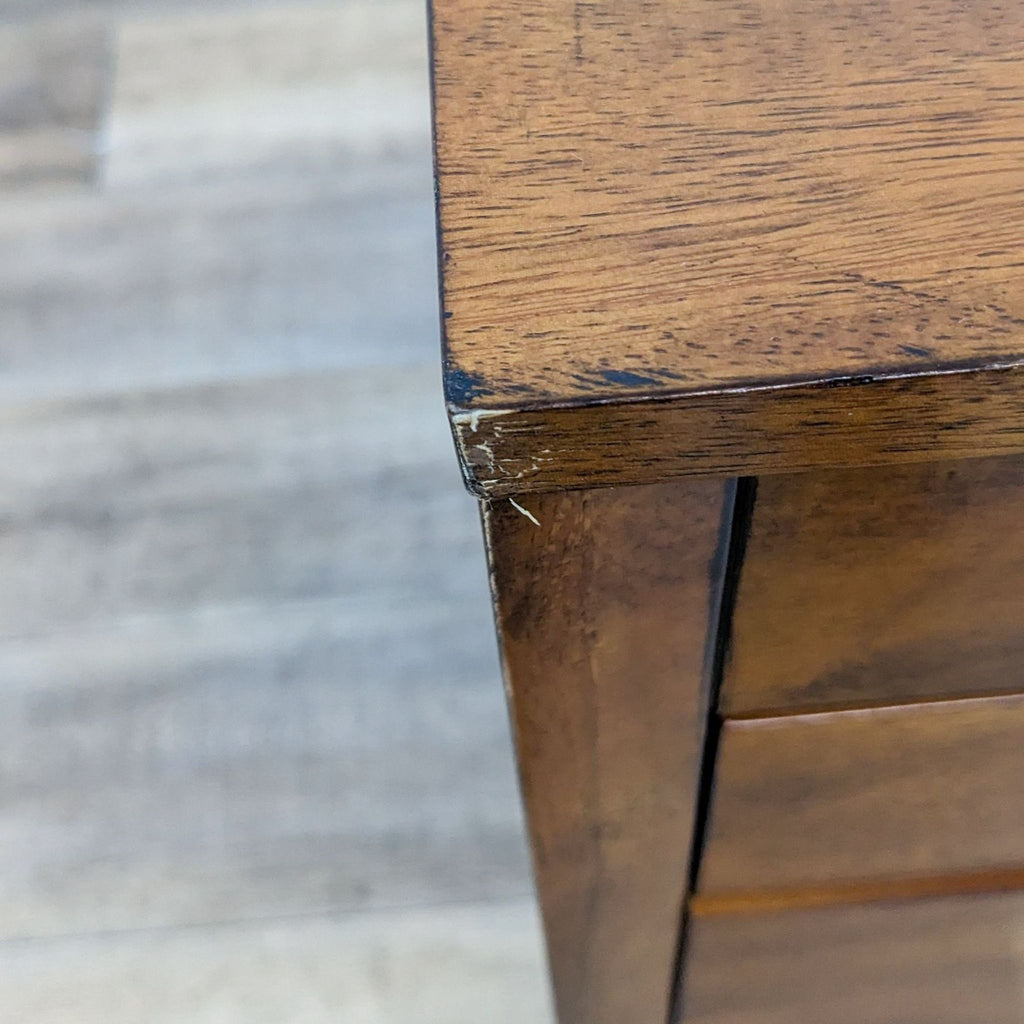 Vintage-Style Wooden Jewelry Armoire