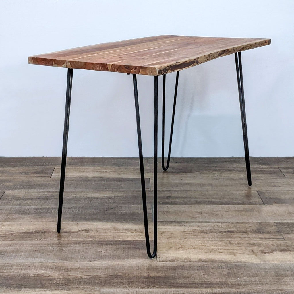 Natural Edge Counter Height Table