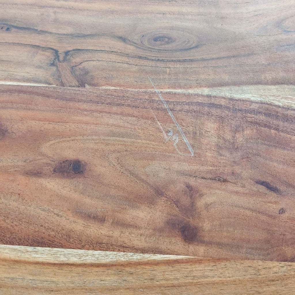 Natural Edge Counter Height Table