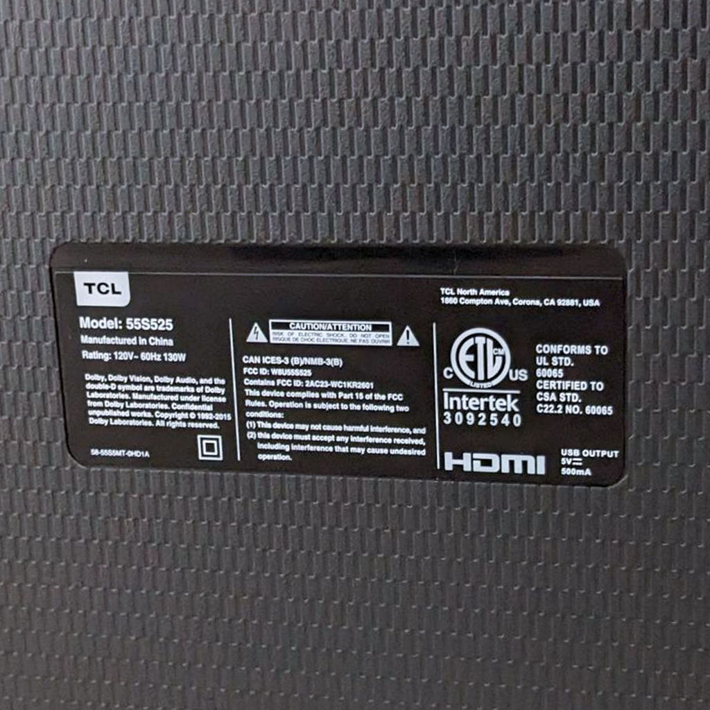 TCL Television 55S525