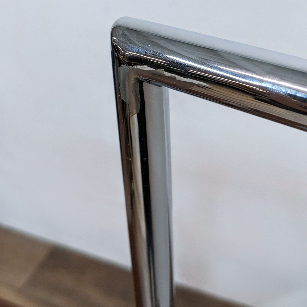 Minimalist Chrome Finish Table Lamp