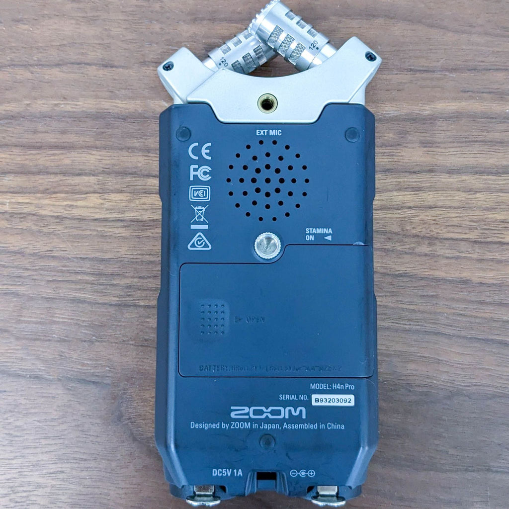 Zoom H4N Pro Multi Track Portable Digital Recorder