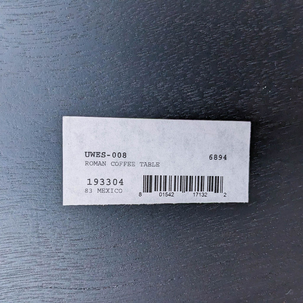 Roman Coffee Table