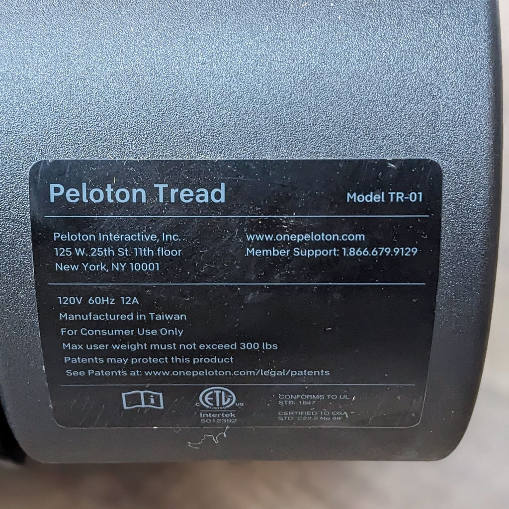Peloton Treadmill TR-01