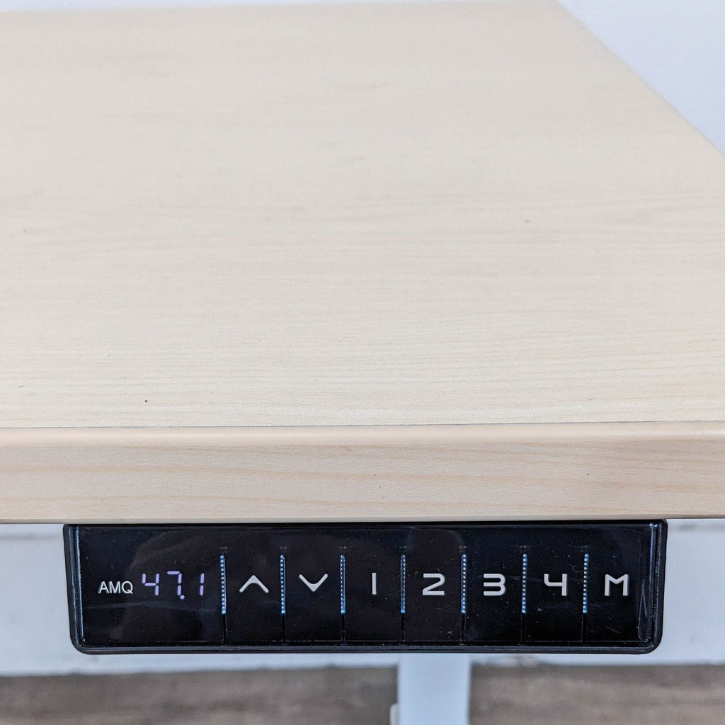 AMQ Ergonomic Electric Height-Adjustable Standing Desk with Easy Control Panel