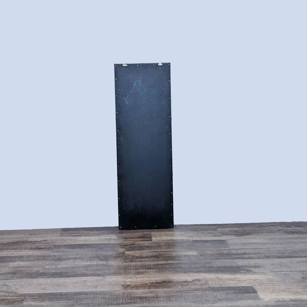 Back view of Reperch mirror with attached hardware for mounting.
