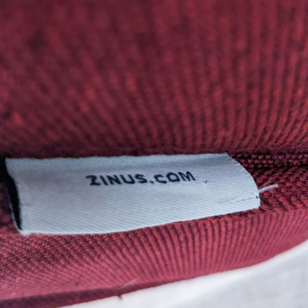 Zinus Compact Red Sofa