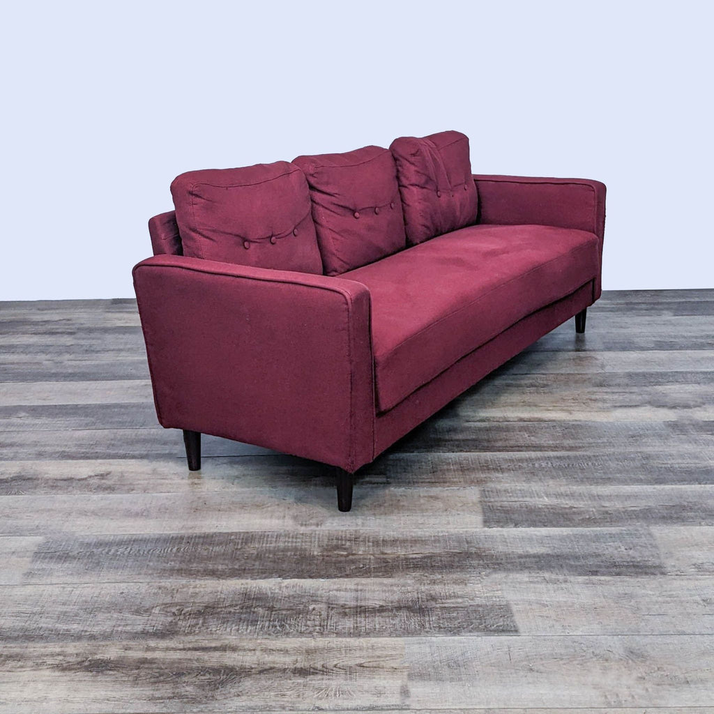 Zinus Compact Red Sofa