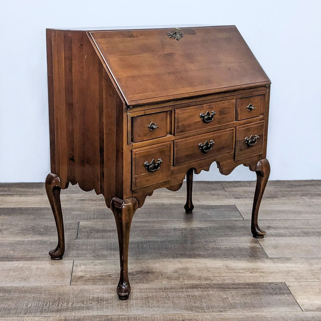 Vintage English Chippendale Secretary