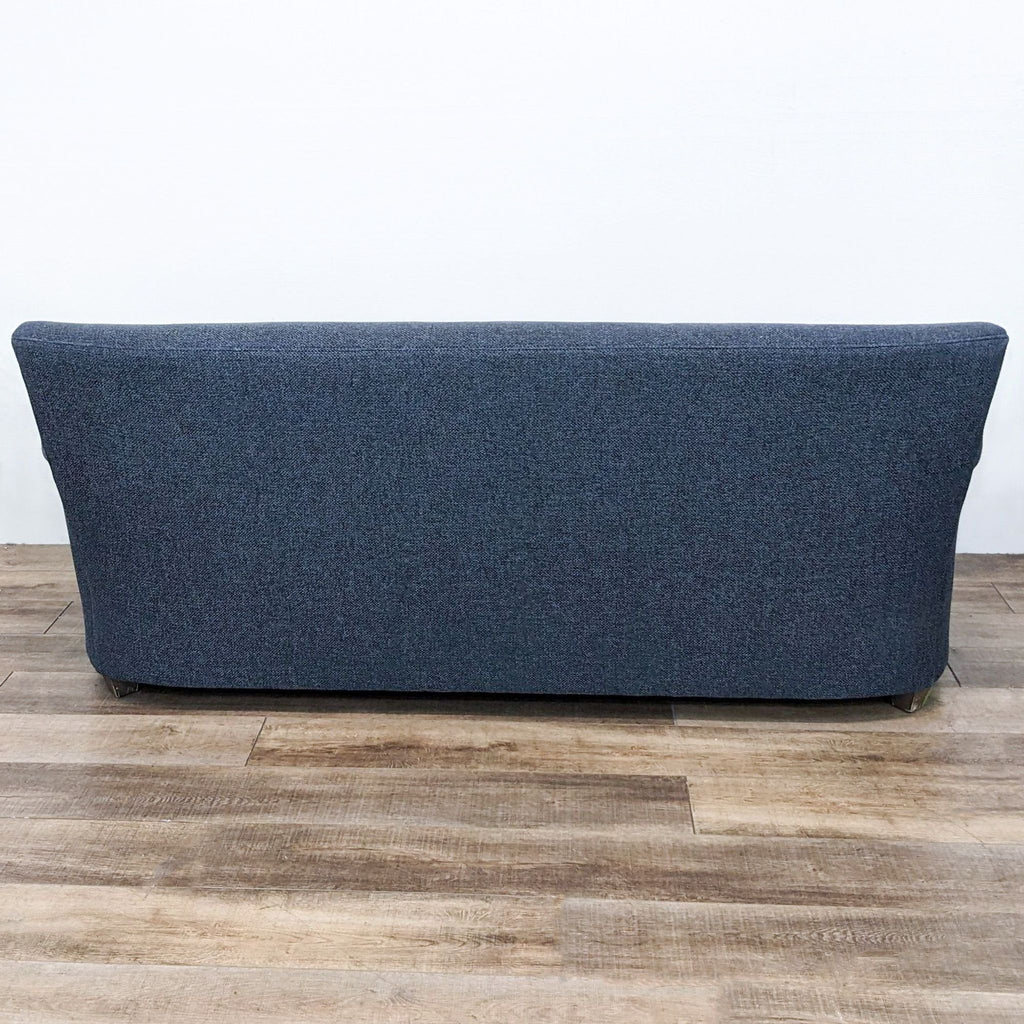 Crate & Barrel Modern Blue Sofa