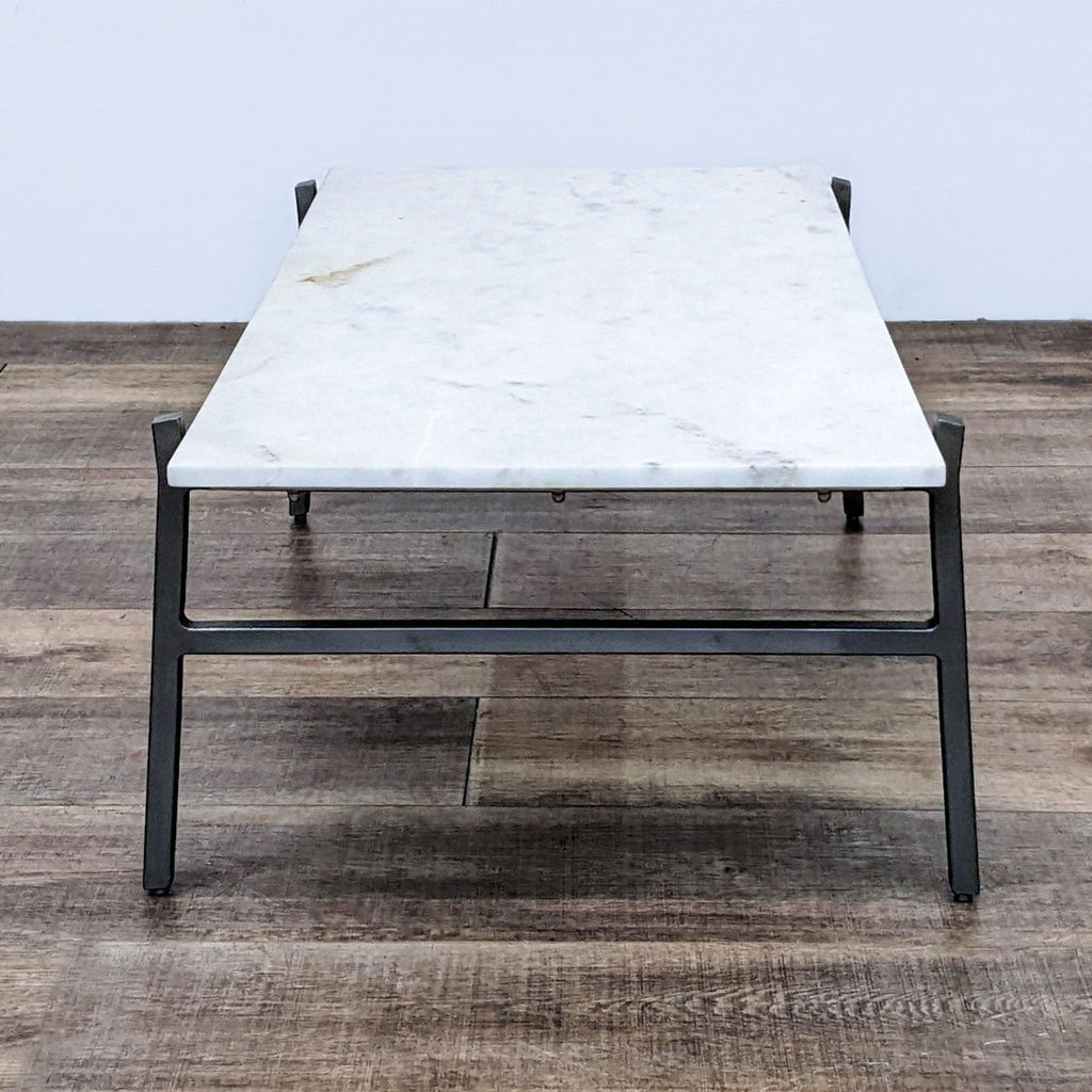 CB2 Marble Slab Coffee Table