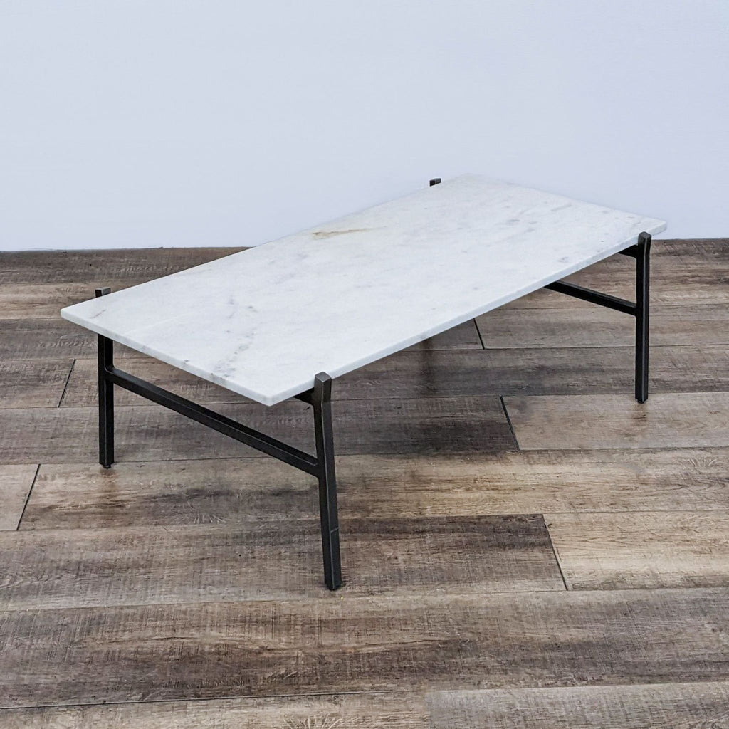 CB2 Marble Slab Coffee Table