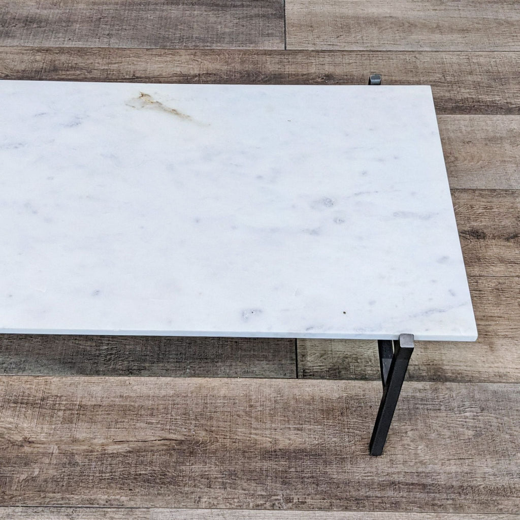 CB2 Marble Slab Coffee Table