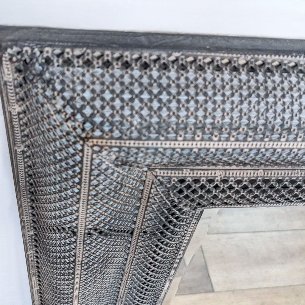 Uttermost Elegant Rectangular Ornate Frame Mirror