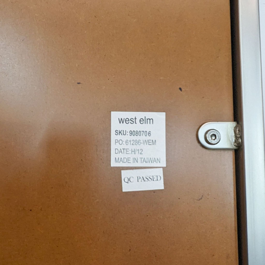 West Elm Metal Frame Floor Mirror