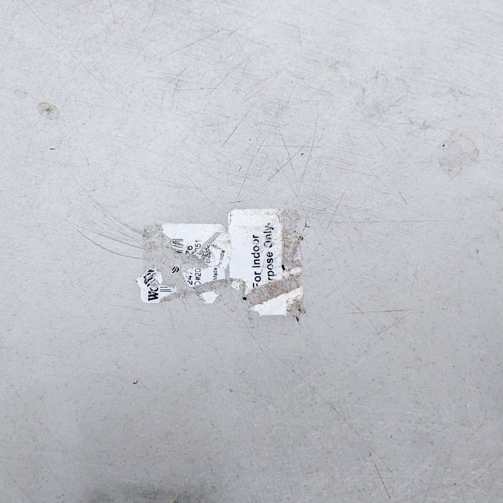 World Market Cala Silver Hammered Metal Drum Storage Side Table