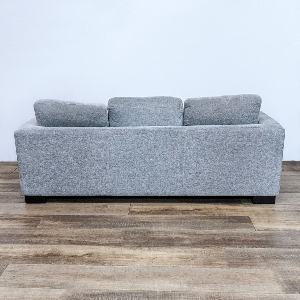 Clean Design Line Contemporary Gray Sofa