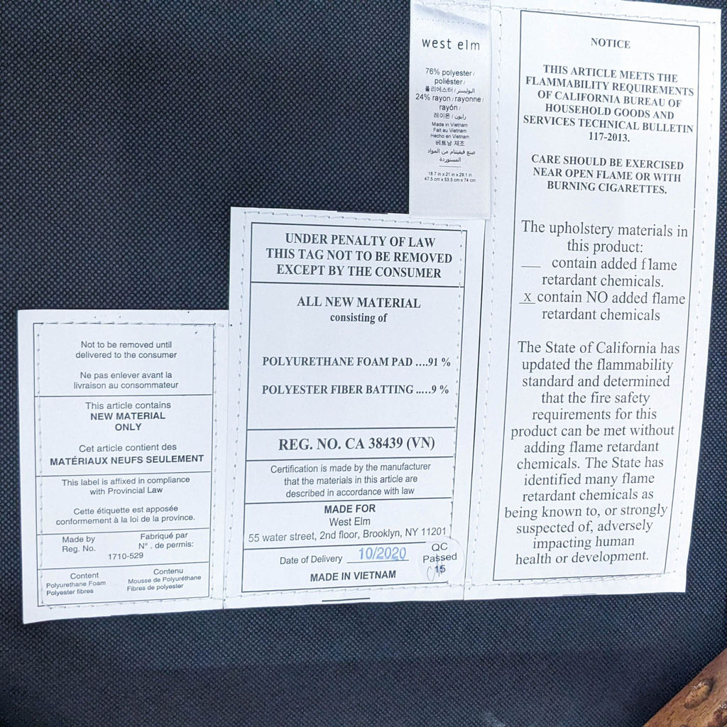 West Elm Modern Framework Dining Chair