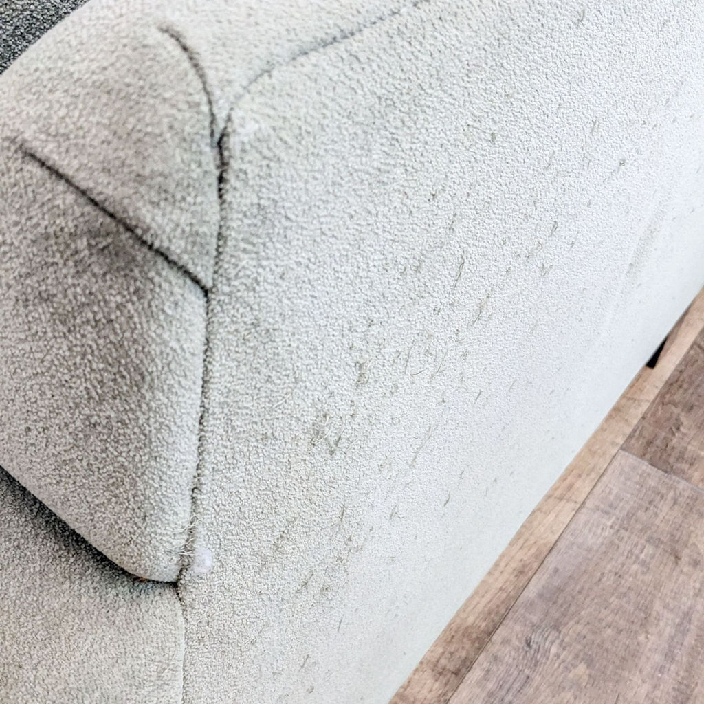 Contemporary Oversized Armchair with Extra Cushion in Soft Green