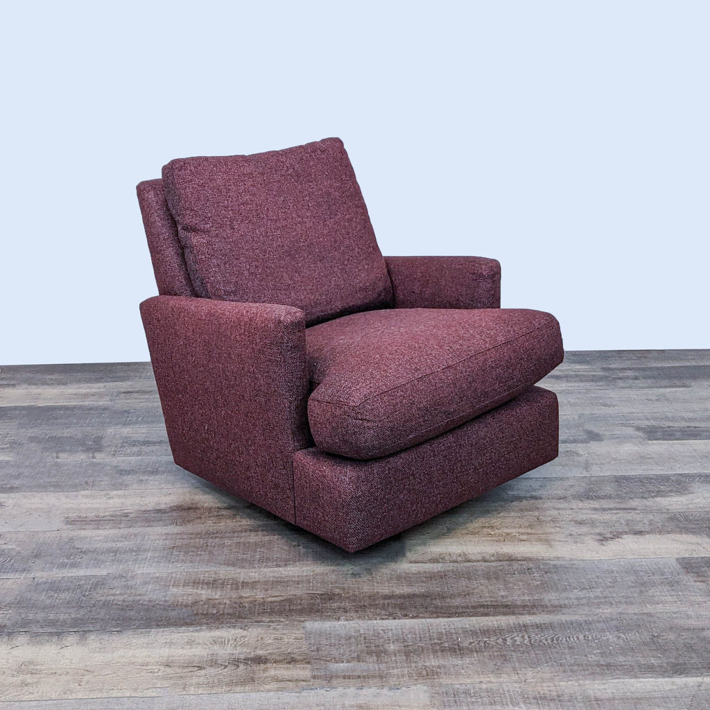 Room & Board Contemporary Swivel Glider Chair