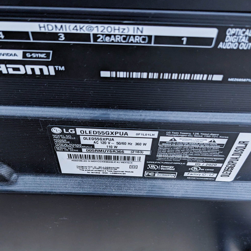 Sleek LG Flat Screen TV - Essential for Modern Home Entertainment