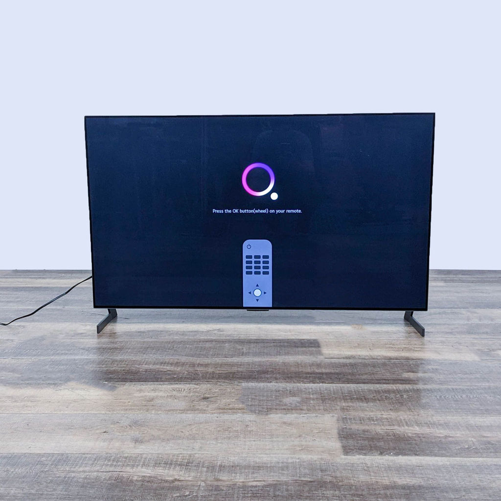 Sleek LG Flat Screen TV - Essential for Modern Home Entertainment