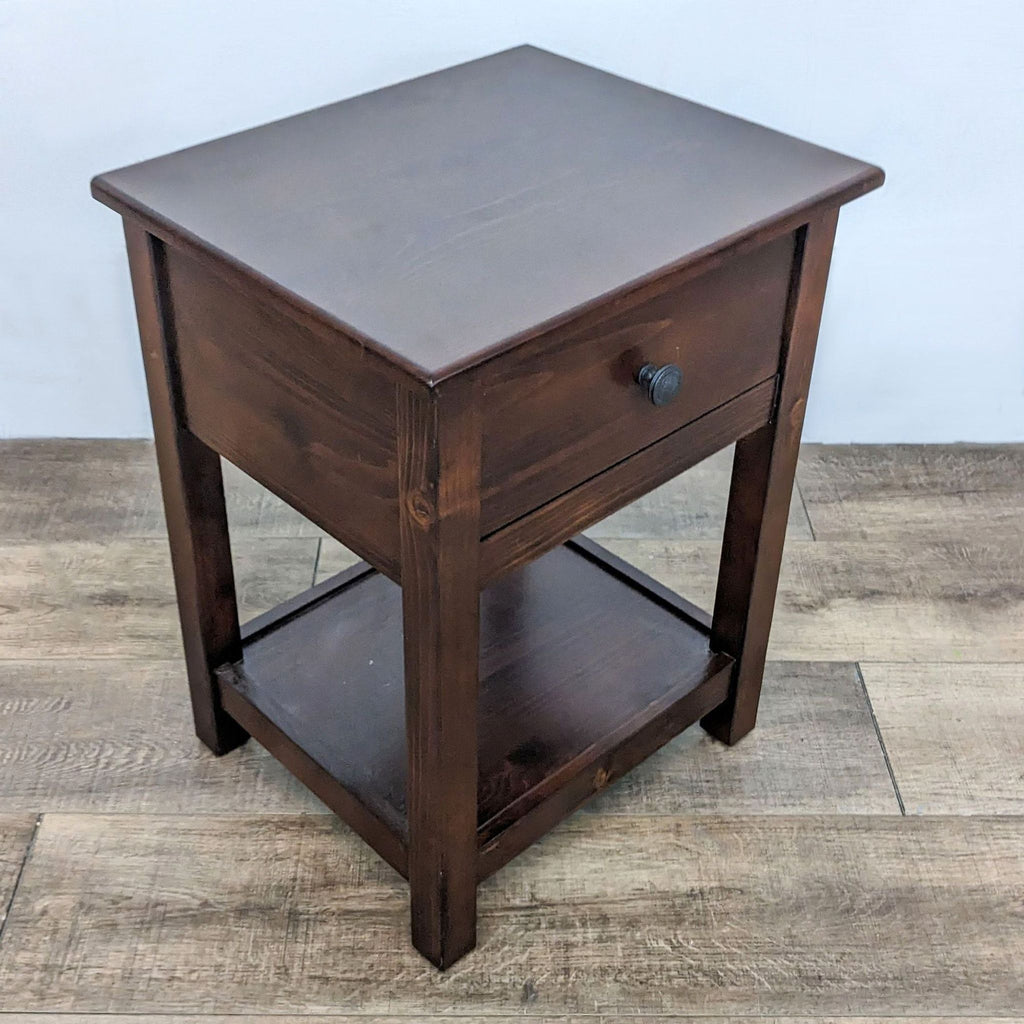 Pottery Barn Kids One Drawer Nightstand with Shelf