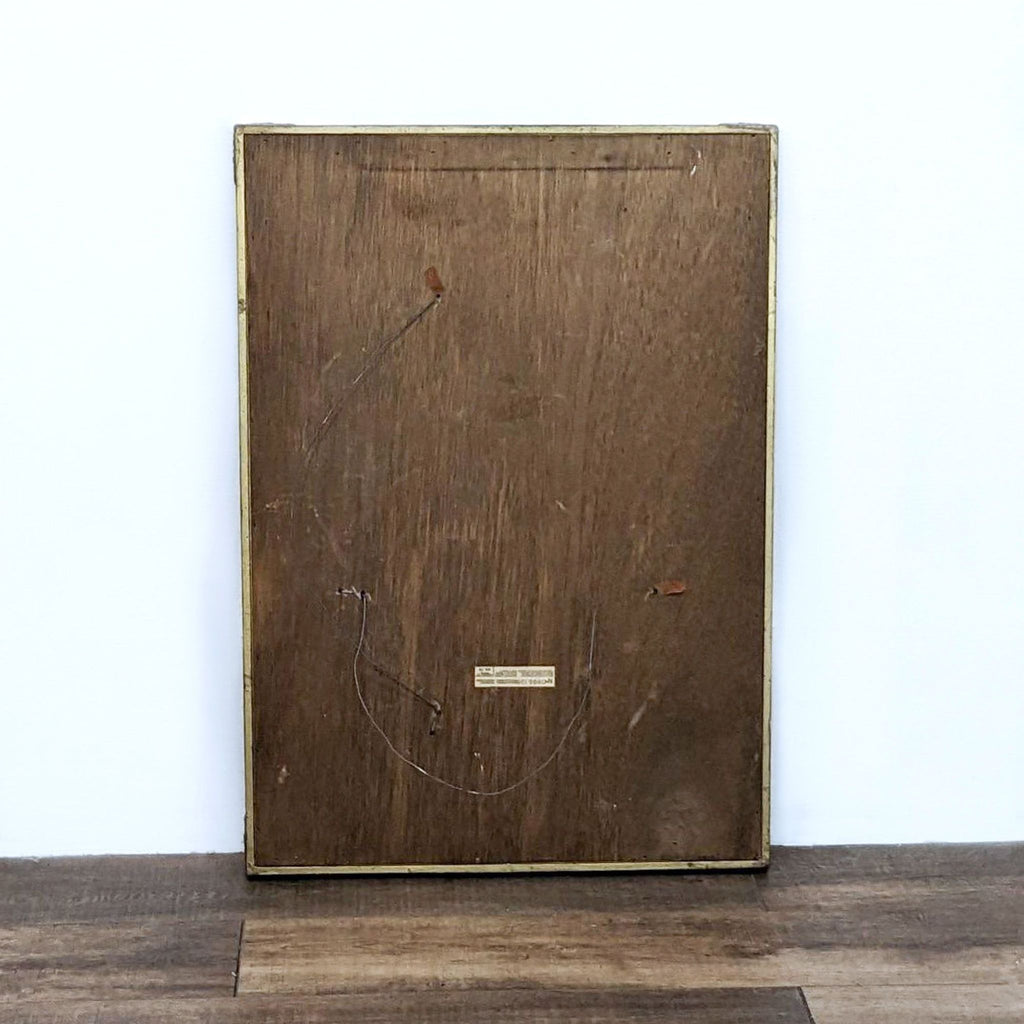 Vintage Belgian Gold Framed Mirror