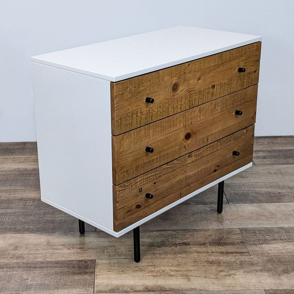 West Elm 3 Drawer Reclaimed Wood Dresser