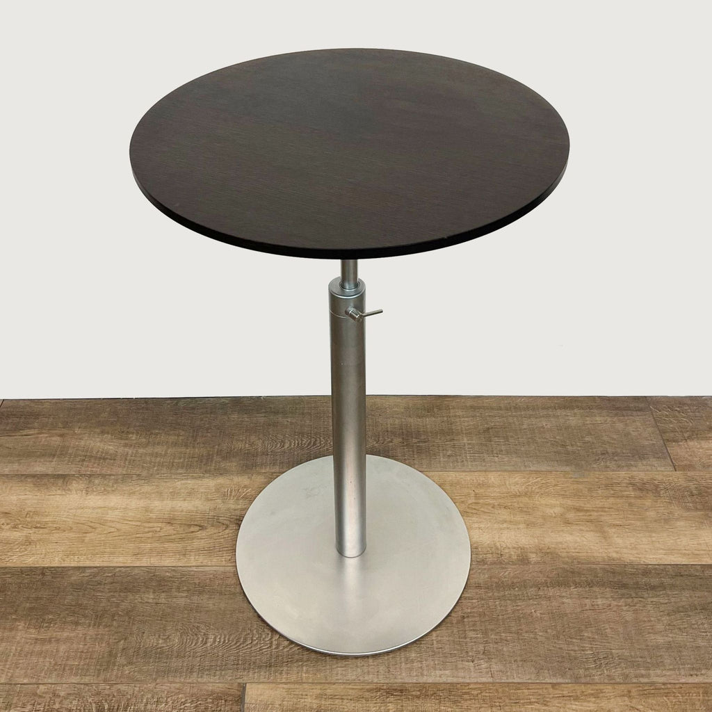 Palma Brio Adjustable Height Modern Style Round Table