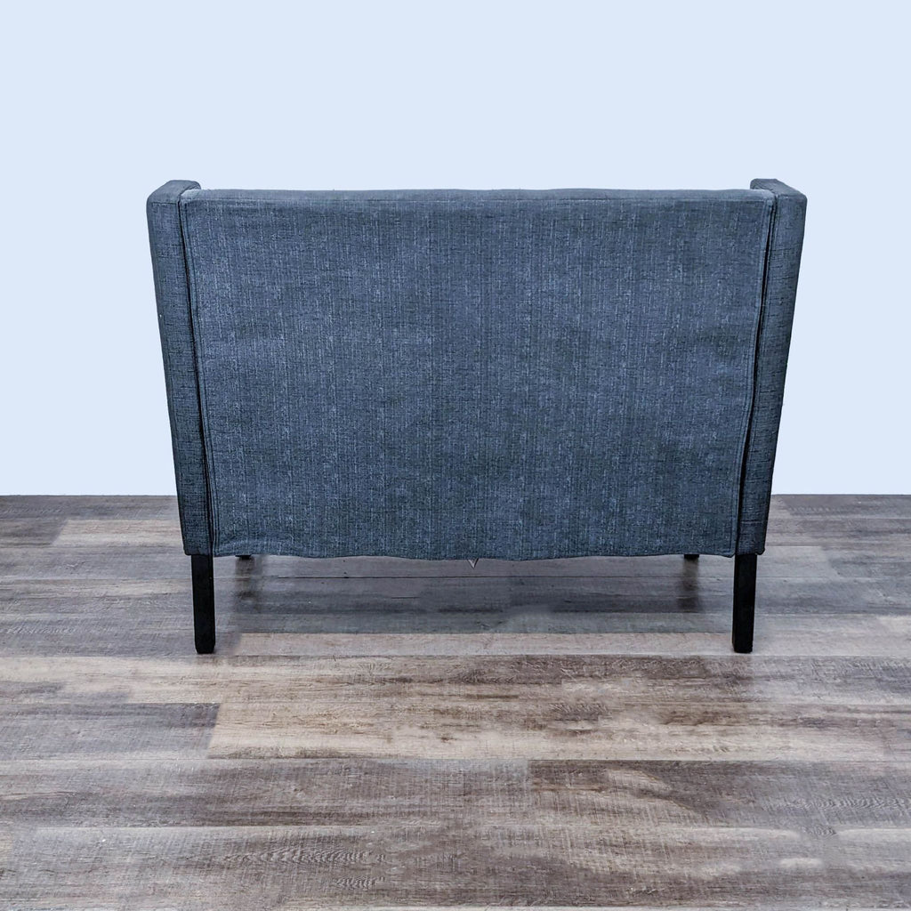 Gray Upholstered Banquette