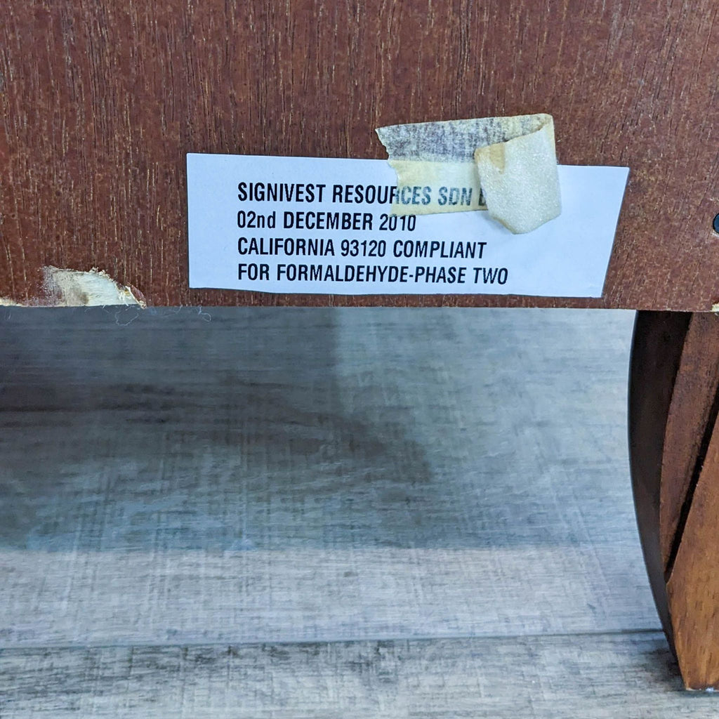 Transitional Wooden 4-Drawer Dresser